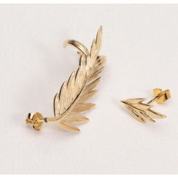 Boucles d’ oreilles Lilas