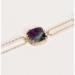 Bracelet Kiara Rubis zoisite