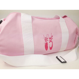 Sac de sport polochon brodé