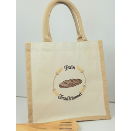 Sac cabas brodé