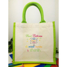 Sac cabas brodé (cadeau de...