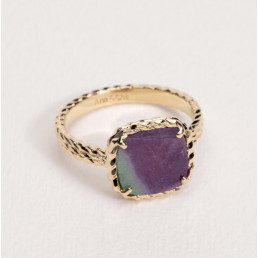 Bague Kiara Rubis zoisite