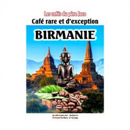 Café rare de Birmanie