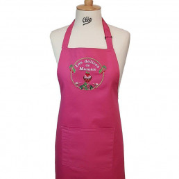 Tablier à bavette avec poche