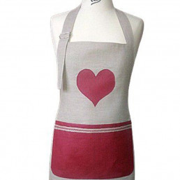 Tablier "Coeur" réversible
