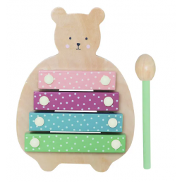 Xylophone ourson en bois