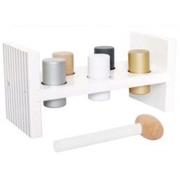 Jeu de martèlement en bois...