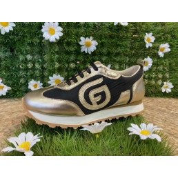 Basket noir et or Fugitive 