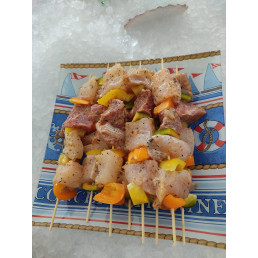 Brochette poisson - Basilic...