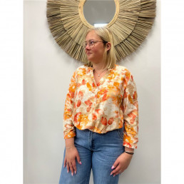Blouse Isya Orange