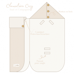Chancelière Bébé Cosy -...