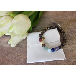 Bracelet Œil de Tigre & 7...