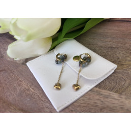 Boucles d’Oreilles Agate...