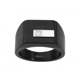 Bague Acier Homme