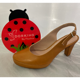 Habillée Bride arrière Caramel